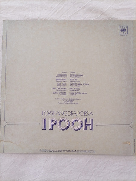 Pooh - Forse Ancora Poesia