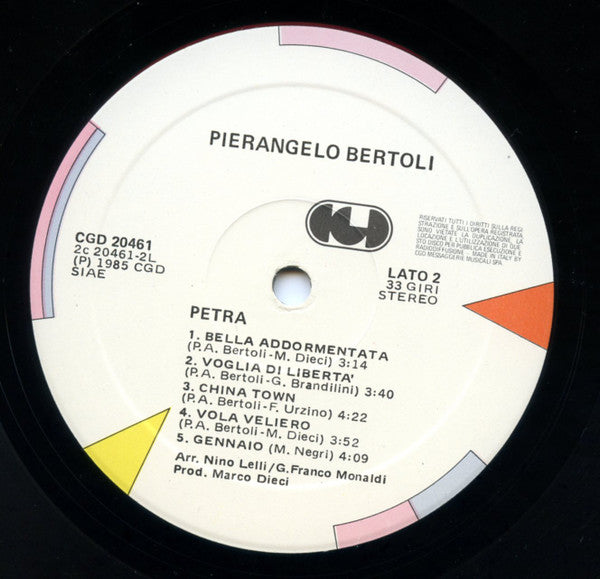 Pierangelo Bertoli - Petra