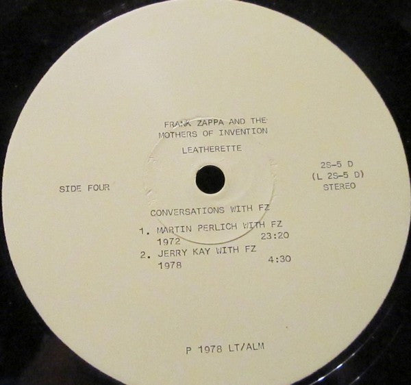 Frank Zappa - Leatherette (unofficial)