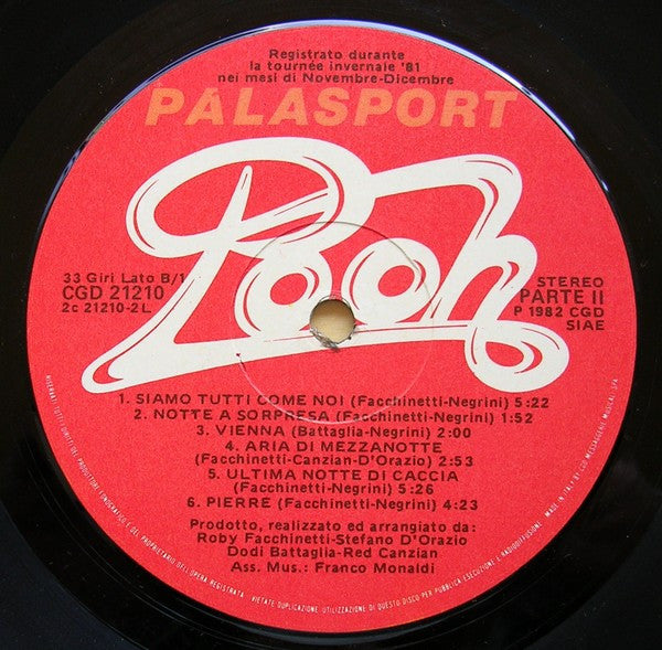 Pooh - Palasport