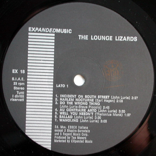 Lounge Lizards - The Lounge Lizards