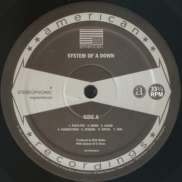 System Of A Down - System Of A Down
