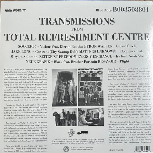 Various - Transmissions From Total Refreshment Centre (nuovo)
