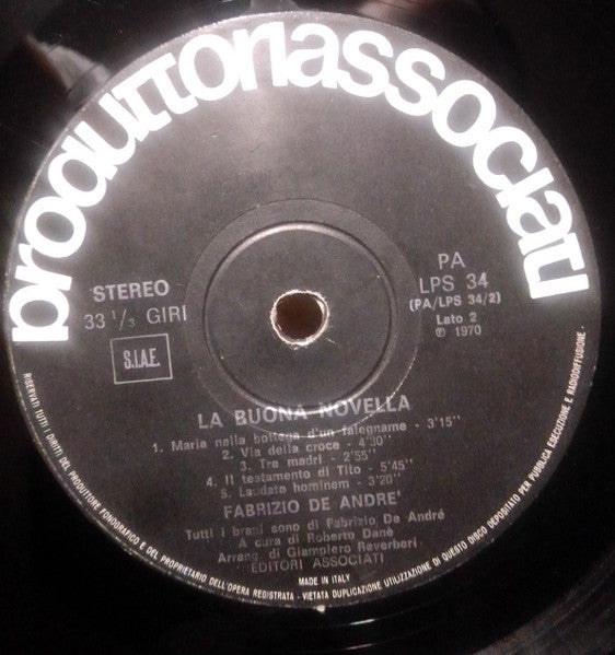 Fabrizio De André - La Buona Novella