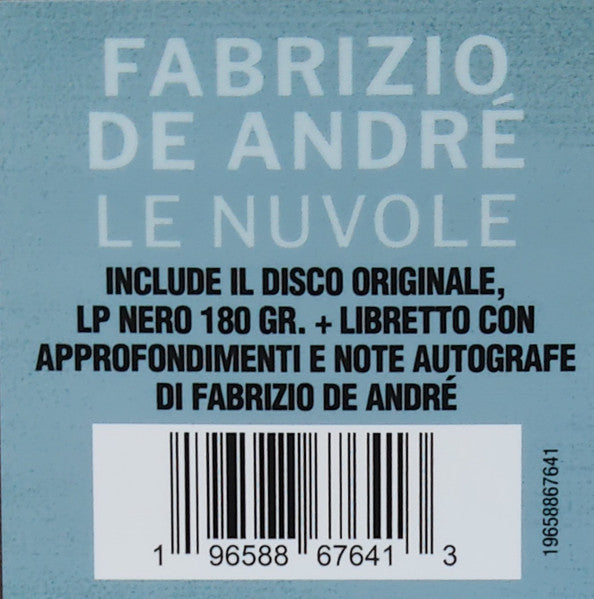 Fabrizio De André - Le Nuvole