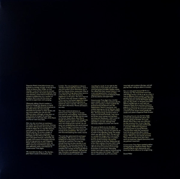 Depeche Mode - Construction Time Again