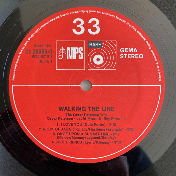 The Oscar Peterson Trio - Walking The Line