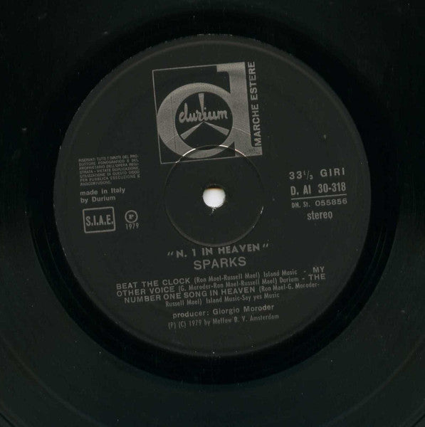 Sparks - No. 1 In Heaven