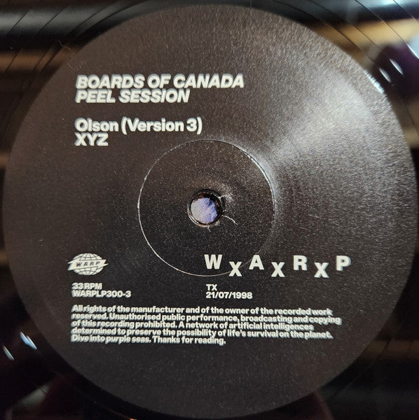 Boards Of Canada - Peel Session TX 21/07/98
