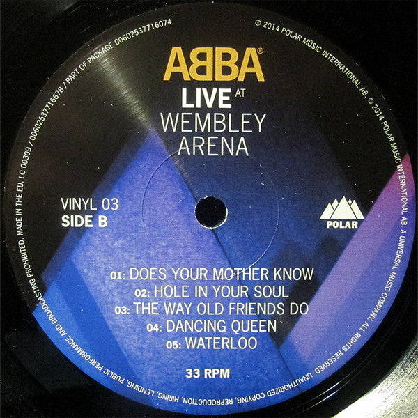 ABBA - Live At Wembley Arena (nuovo) - 40° anniversario