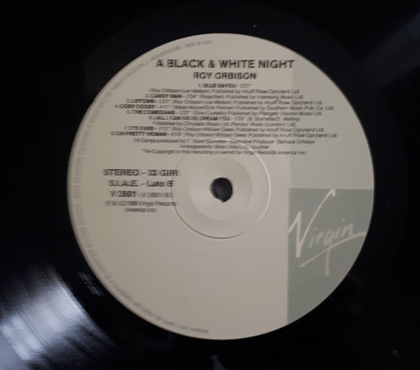 Roy Orbison And Friends - A Black & White Night Live