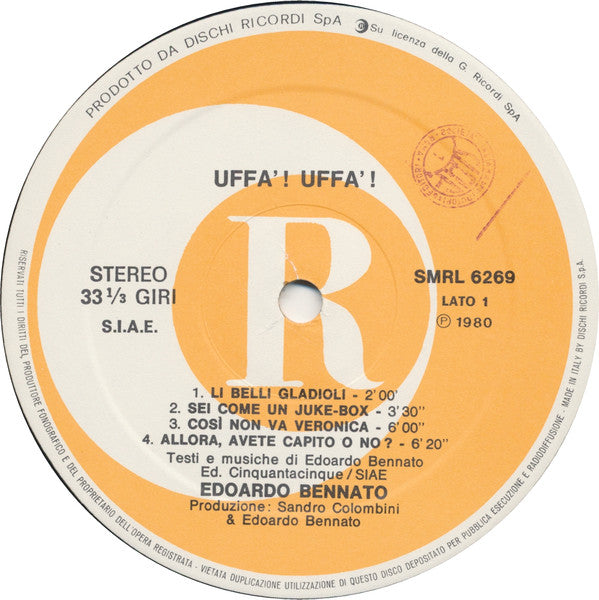 Edoardo Bennato - Uffà! Uffà!