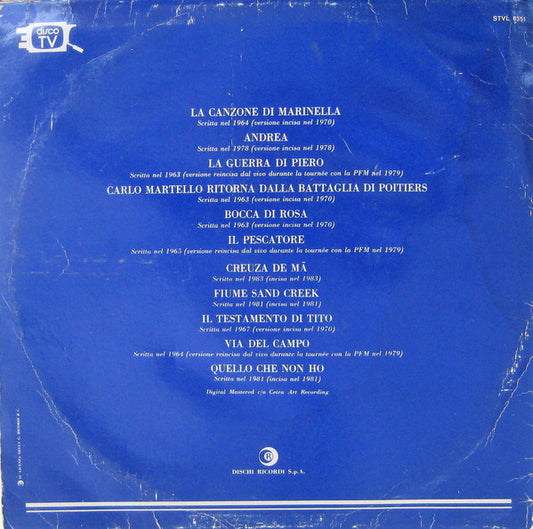 Fabrizio De André - Fabrizio De André