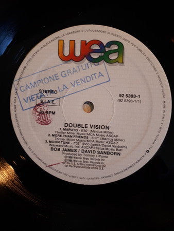 Bob James / David Sanborn – Double Vision