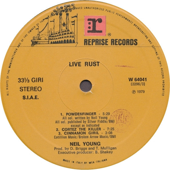 Neil Young - Live Rust