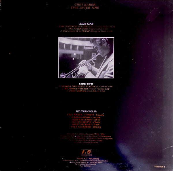 Chet Baker - Time After Time