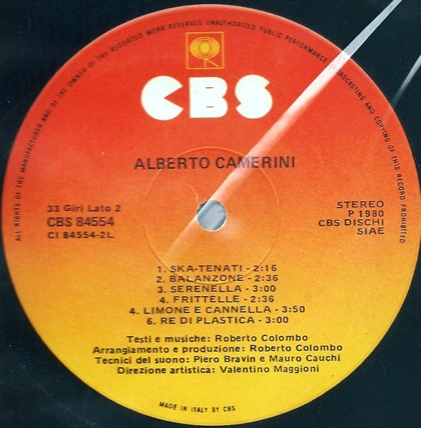 Alberto Camerini - Alberto Camerini