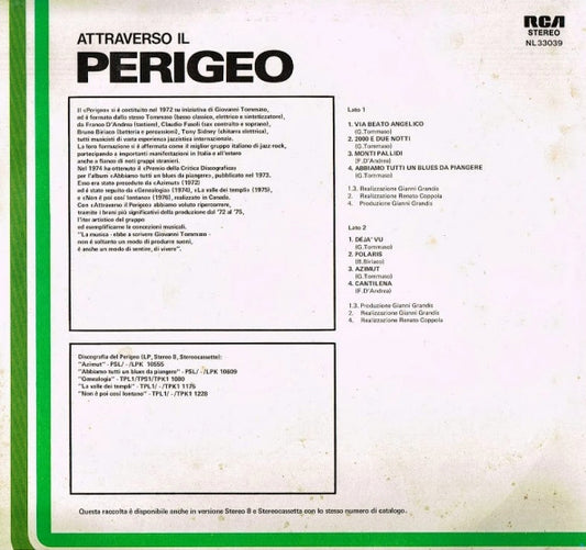 Perigeo - Attraverso Il Perigeo