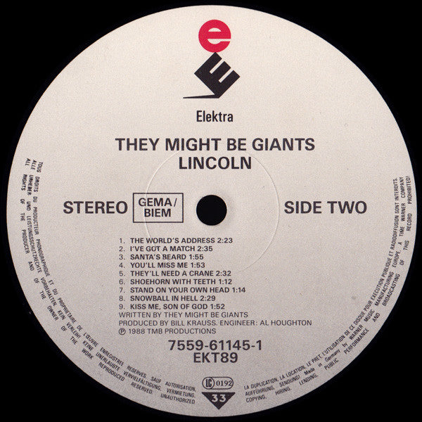 They Might Be Giants - Lincoln