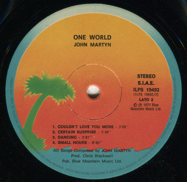 John Martyn - One World