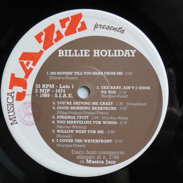 Billie Holiday - Lady Del Jazz