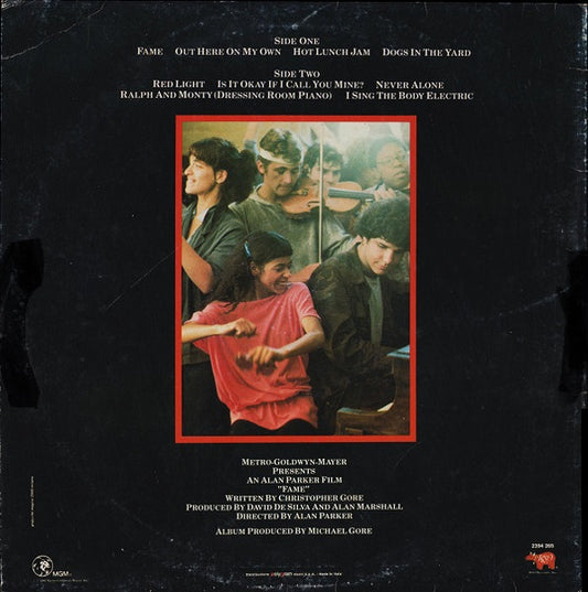 Various - Fame = Saranno Famosi - Colonna Sonora Originale Del Film