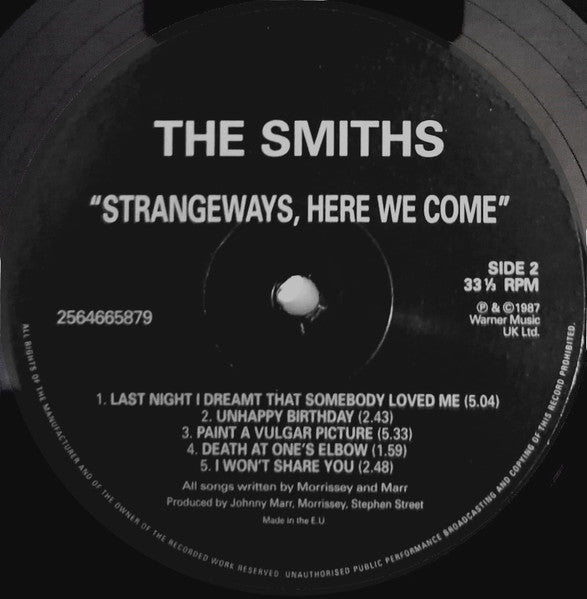 The Smiths - Strangeways, Here We Come