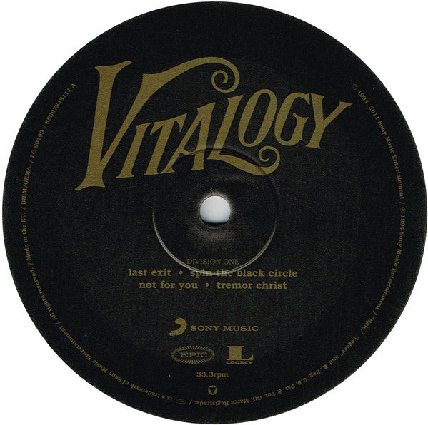Pearl Jam - Vitalogy