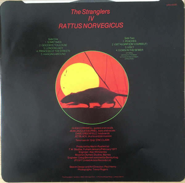 The Stranglers - Rattus Norvegicus (No Cover)