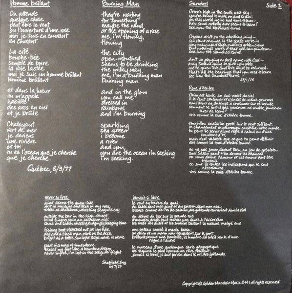 Bruce Cockburn - Circles In The Stream