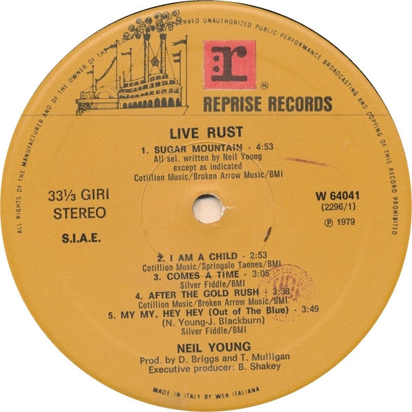 Neil Young - Live Rust