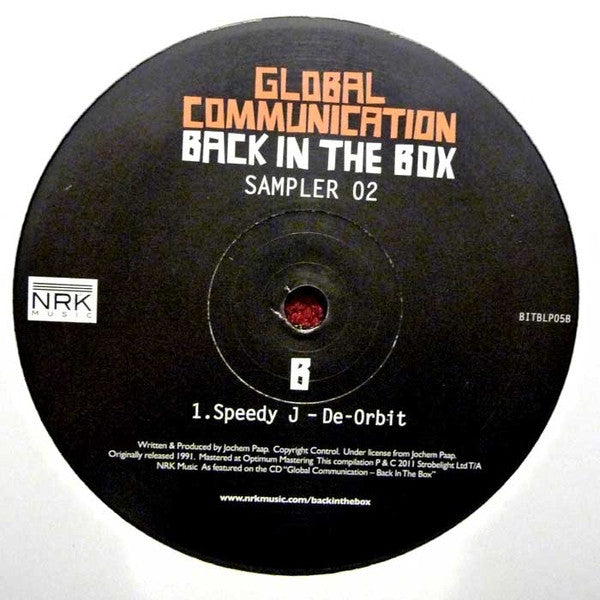Global Communication - Back In The Box (Sampler 02)
