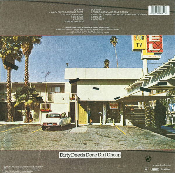 AC/DC - Dirty Deeds Done Dirt Cheap (nuovo)