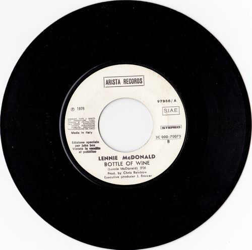 Francesco Guccini - L'Avvelenata / Bottle Of Wine (7")