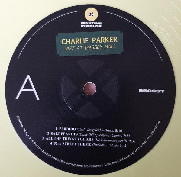 Charlie Parker - Jazz At Massey Hall (nuovo)
