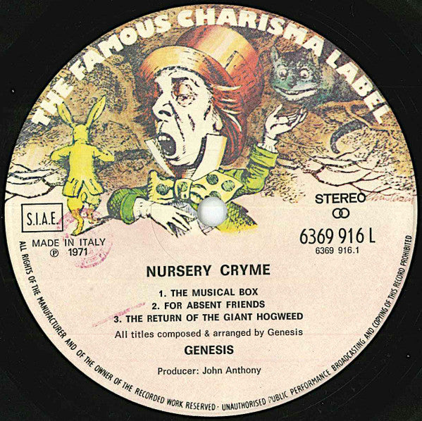 Genesis - Nursery Cryme