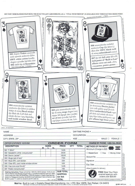 The Grateful Dead - Built To Last