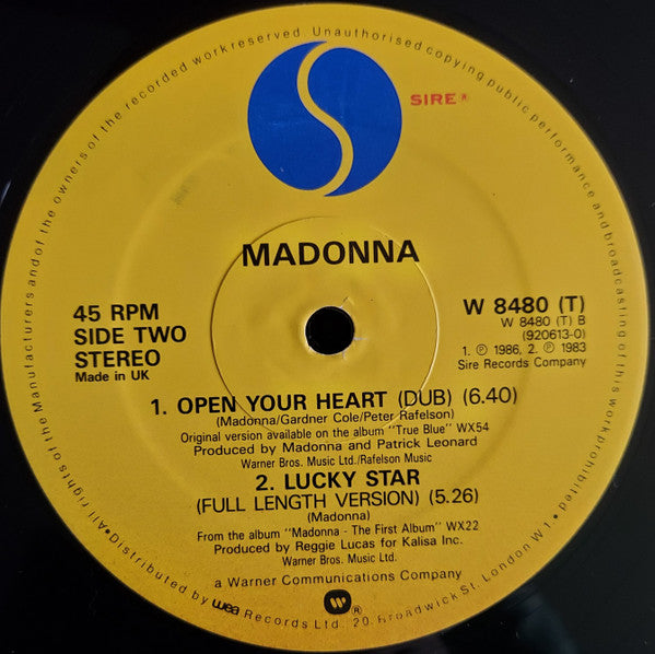 Madonna - Open Your Heart