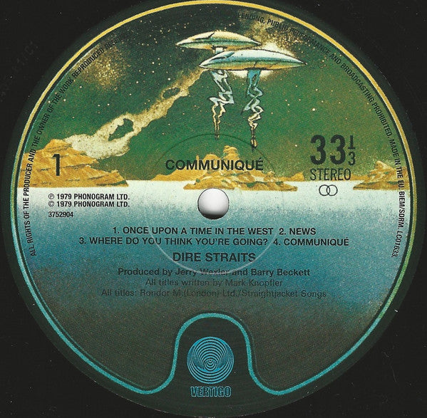 Dire Straits - Communiqué (nuovo)