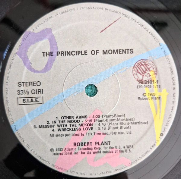 Robert Plant - The Principle Of Moments