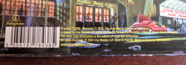 Iron Maiden - Somewhere in Time (nuovo)