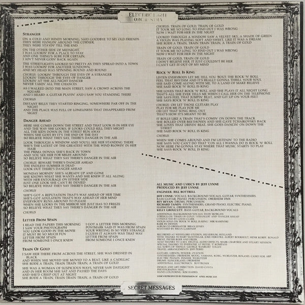 Electric Light Orchestra - Secret Messages