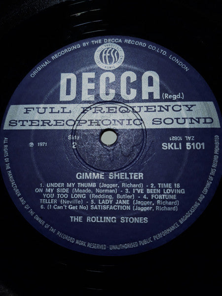 The Rolling Stones - Gimme Shelter