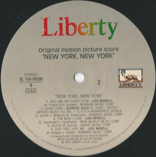 Various - New York, New York (Original Motion Picture Score)