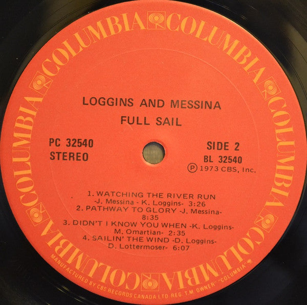 Loggins And Messina - Full Sail
