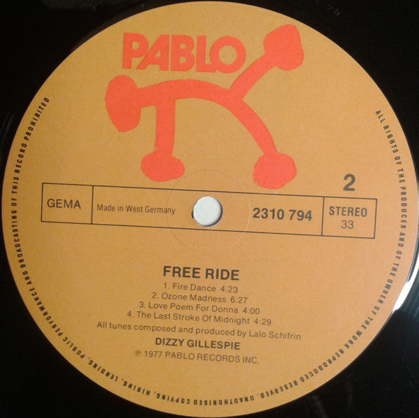 Dizzy Gillespie - Free Ride