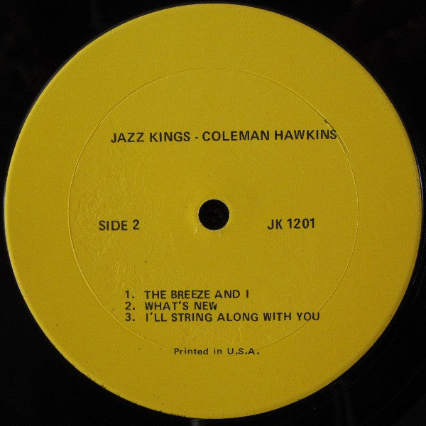 Coleman Hawkins - Coleman Hawkins