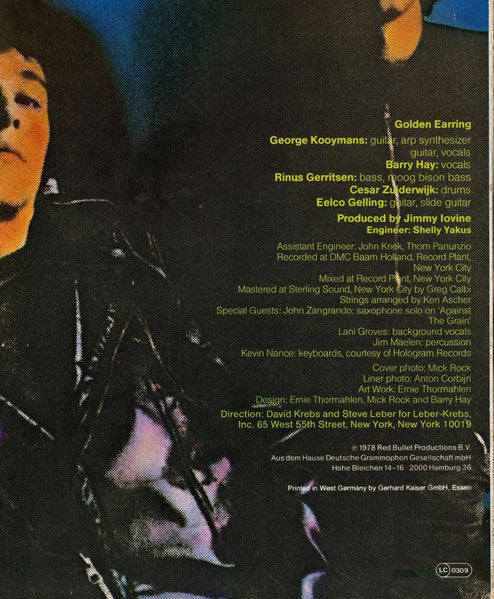 Golden Earring - Grab It For A Second