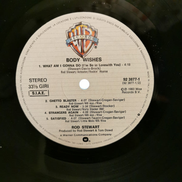 Rod Stewart - Body Wishes