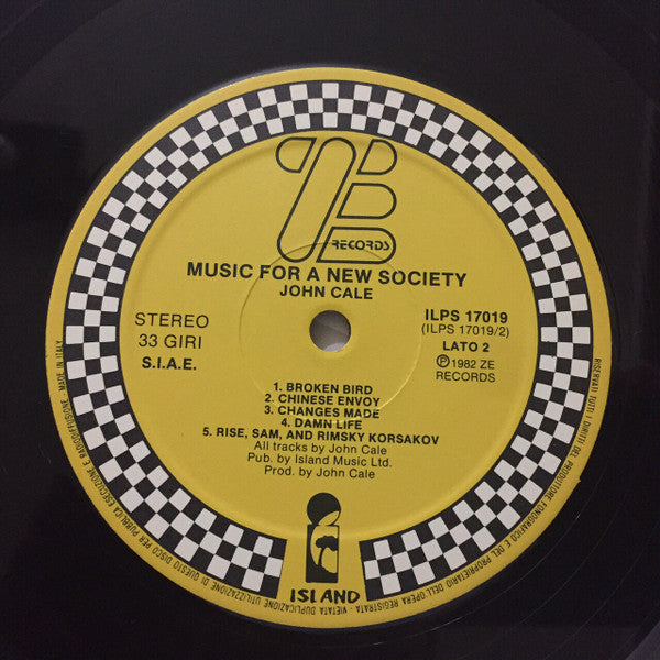 John Cale - Music For A New Society